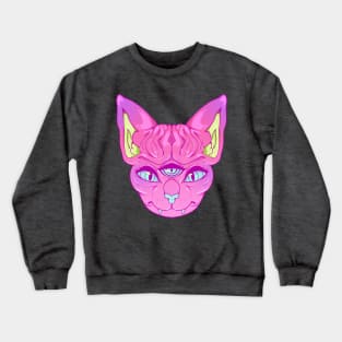 All Seeing Sphynx: A Crewneck Sweatshirt